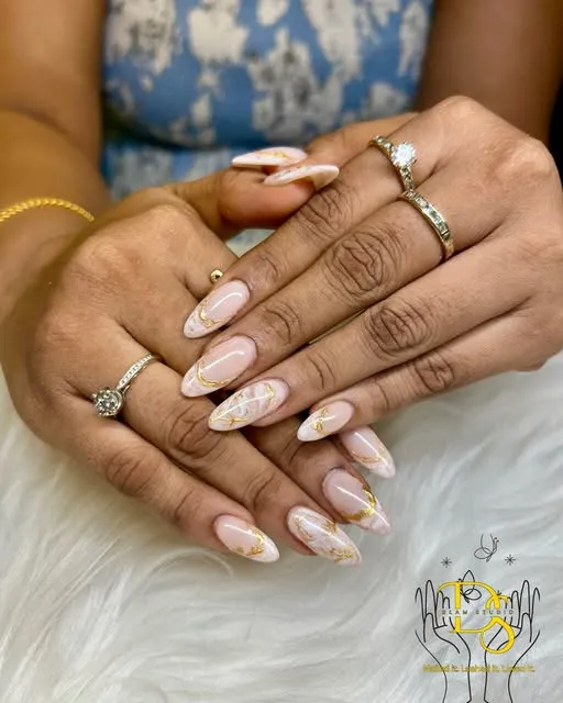 Client nails from the DS Glam Studio Instagram